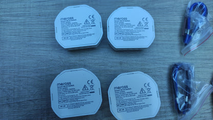 Meross MSS810 Smart WiFi Relais WLAN Schalter, 4-er Set, I34364