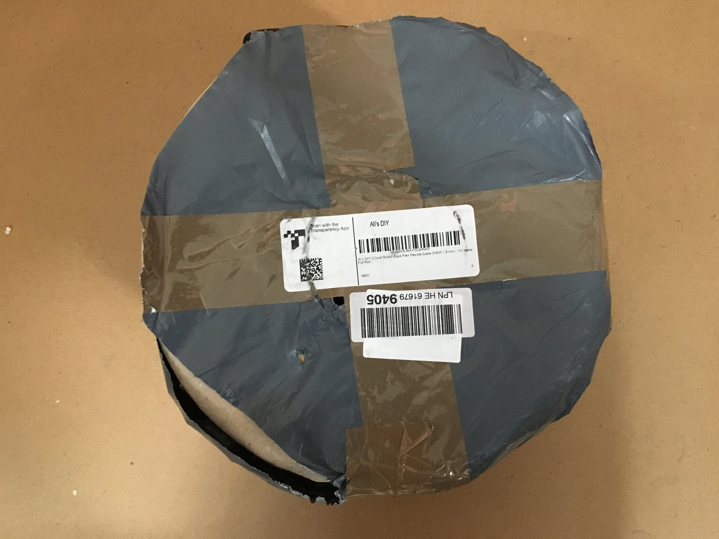 Ali's DIY 3183Y Flexibles Kabel, 3-adrig, rund, flexibel, 1,5 mm, 15 m, I12155