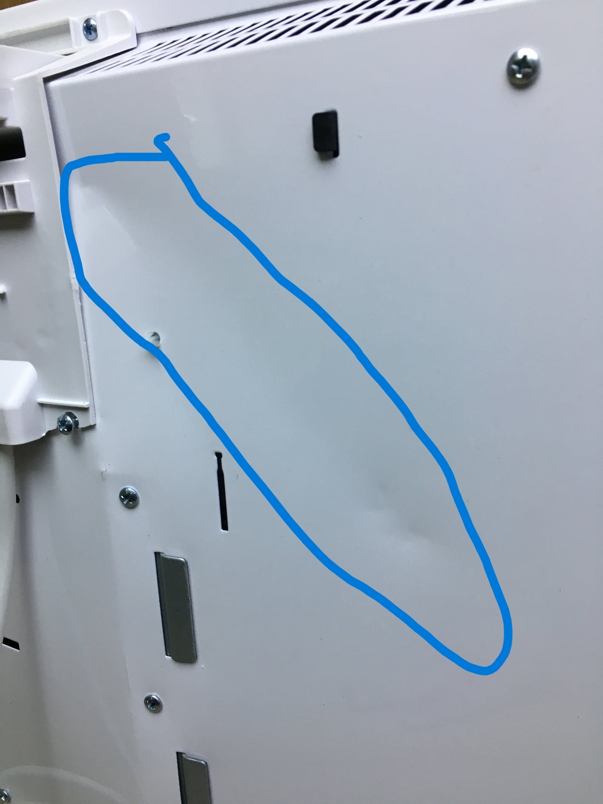 CARRERA Heizkörper Keramik Glas LCD 1000 W weiß, I31493