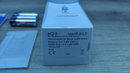 Homematic IP Smart Home HmIP-DLD Türschlossantrieb 154952A0, I33599