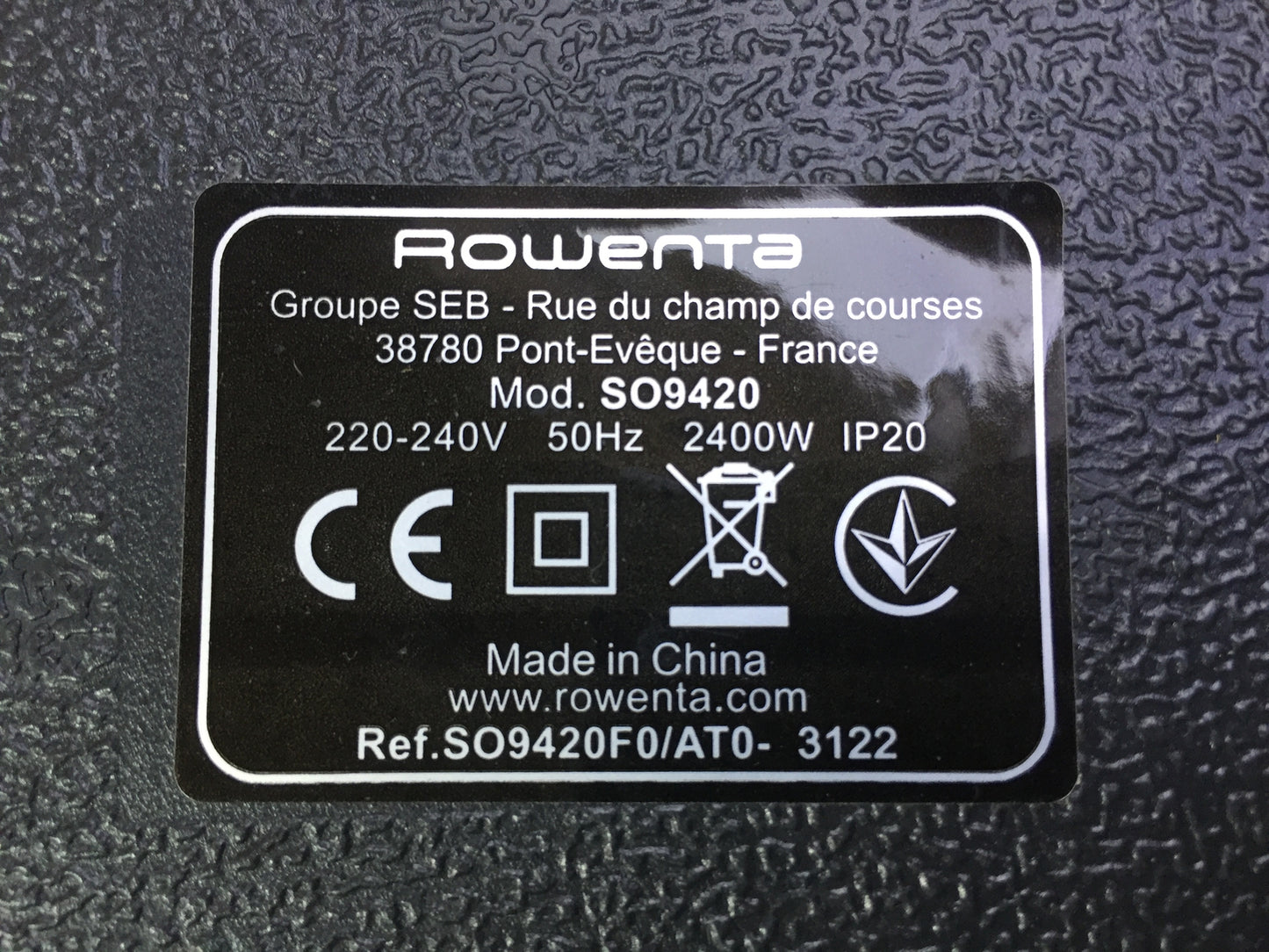 Rowenta SO9420 Intense Comfort Hot Turmheizventilator, Heizlüfter, 2400W, I32782