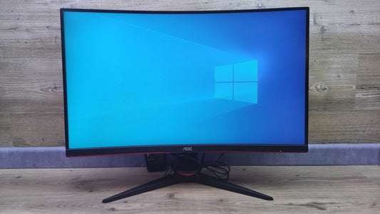 AOC C27G2U/BK Gaming Monitor 27" Curved FHD 1920x1080 AMD FeeSync 165Hz 1ms