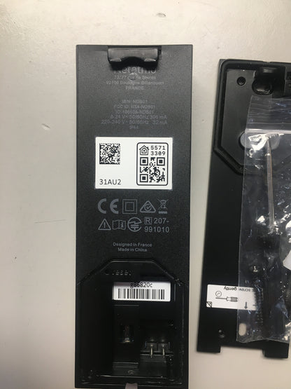 Netatmo Smarte Video Türklingel mit Kamera, WLAN, 2-Wege-Audio, I10695