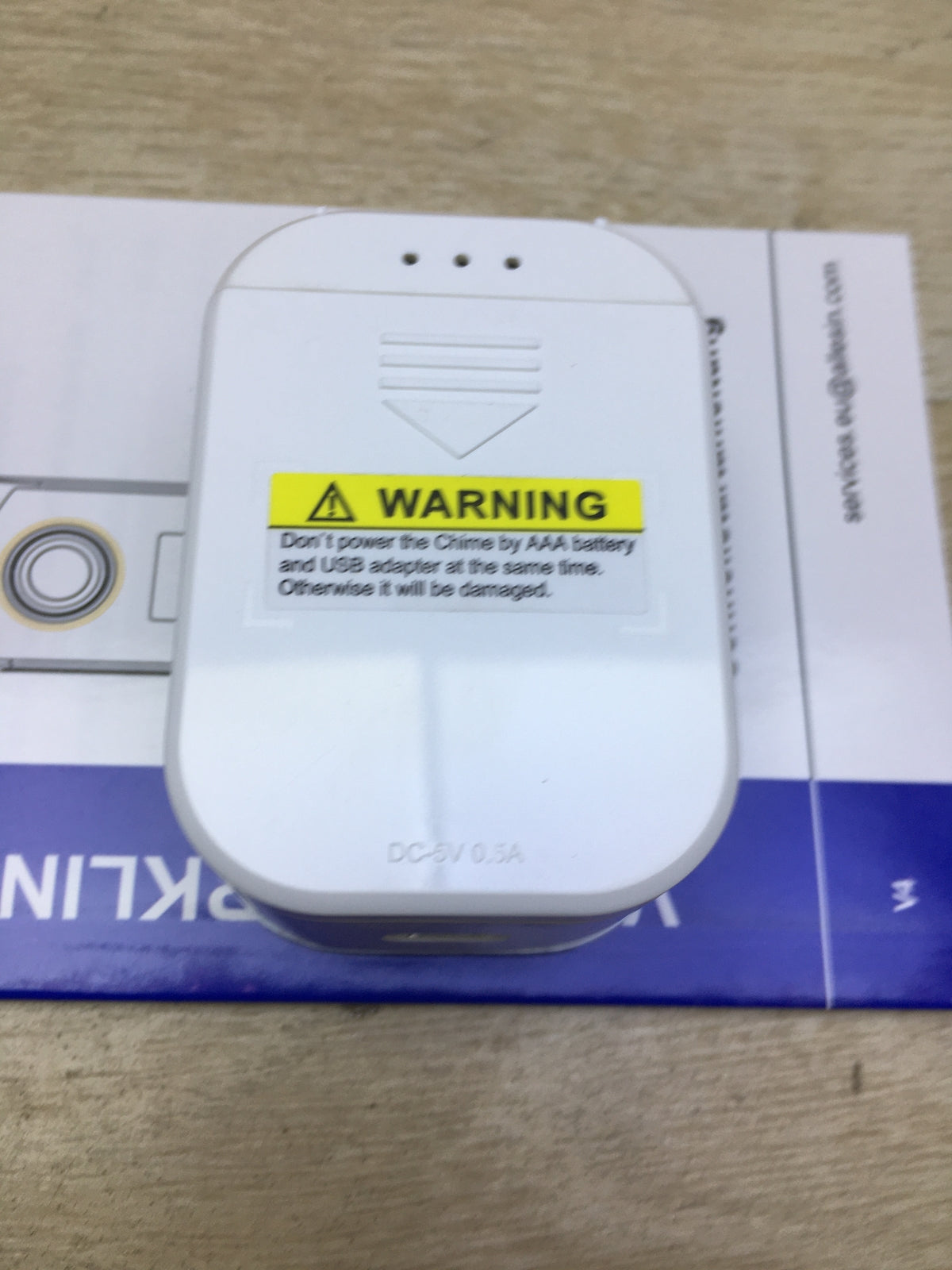 Allesin 66320 Video-Türklingel mit Gong WLAN 1080P, I31435