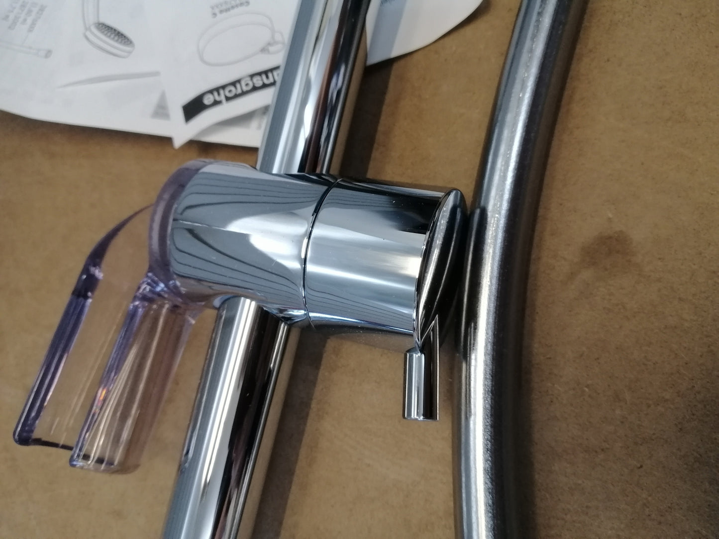 hansgrohe Croma 100 wassersparendes Duschset 0,90m, Chrom, I02686