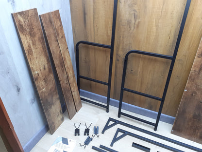 VOUNOT Garderobenständer, Kleiderständer, 3 Ebenen mit 9 Haken, I23712