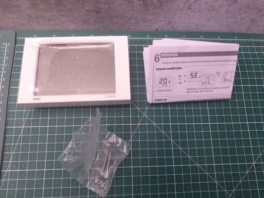 Vemer Thalos Thermostat VE434700 mit Touch-Screen 230 weiß, I15261