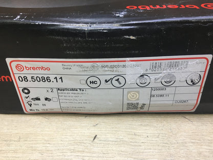 Brembo 08.5086.11 Vordere Bremsscheiben, I31089