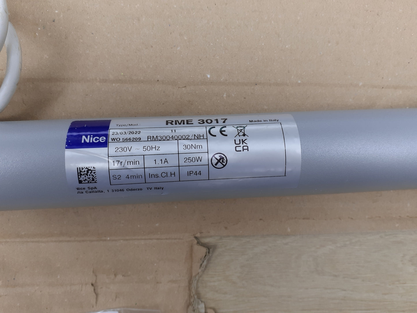 Nice RMEKIT AXS 3017 Motorisierung für Rollläden, I15766