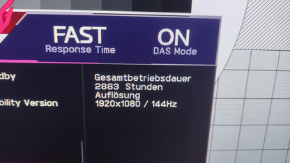 LG UltraGear 24GN65R-B Gaming Monitor 23.8" FHD 1920x1080 AMD FreeSync 144Hz