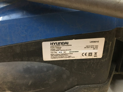 HYUNDAI HY-LM3601E Rasenmäher Elektro 1600 W, Blau, I06840