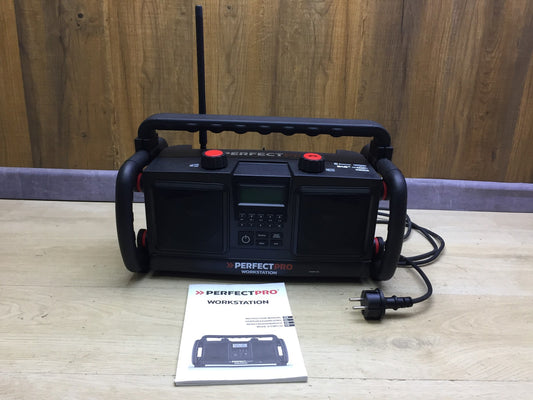 PerfectPro WS3 Baustellenradio Workstation, I34057