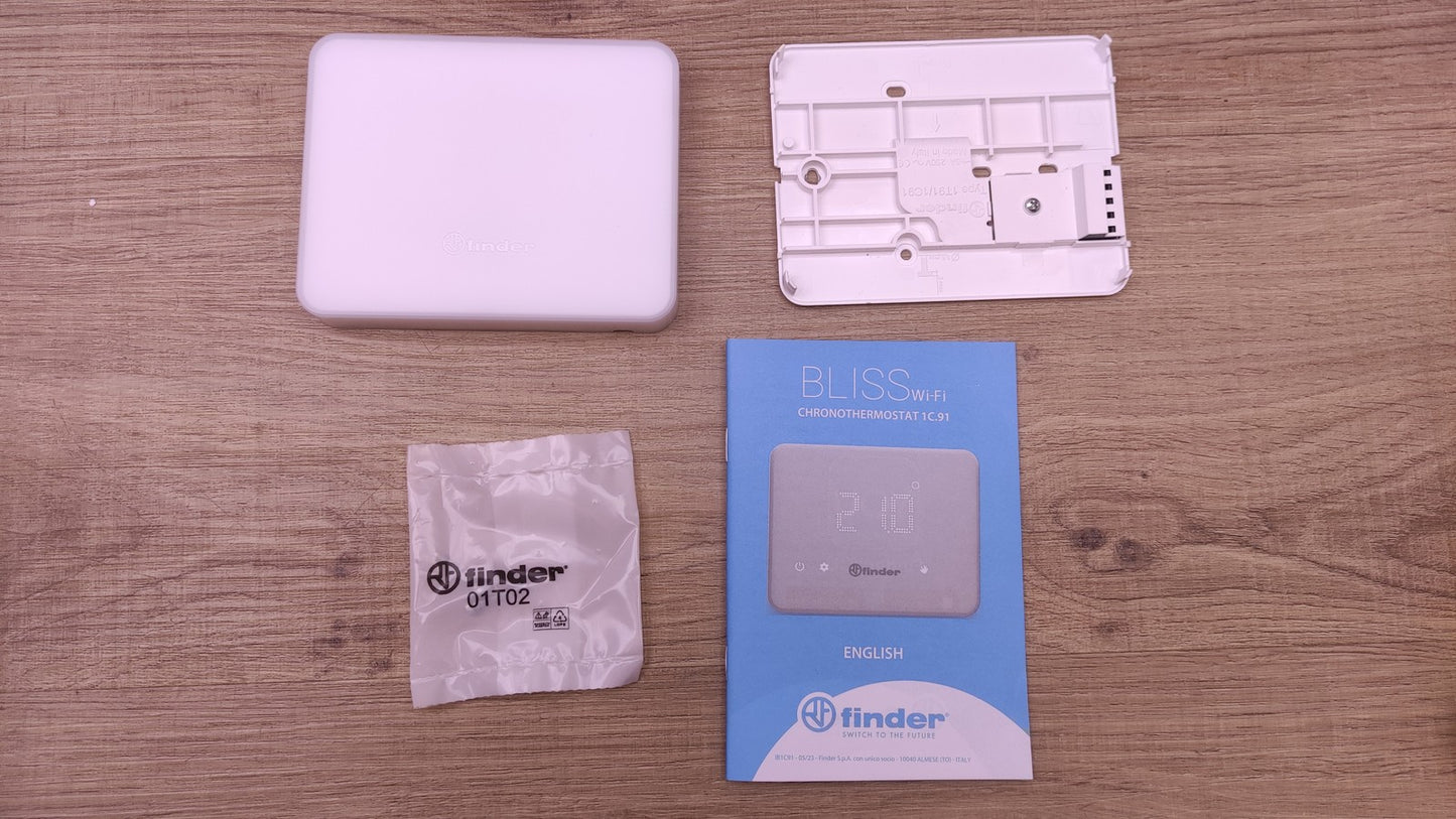 finder Chronothermostat 1C9190030W07, I34402