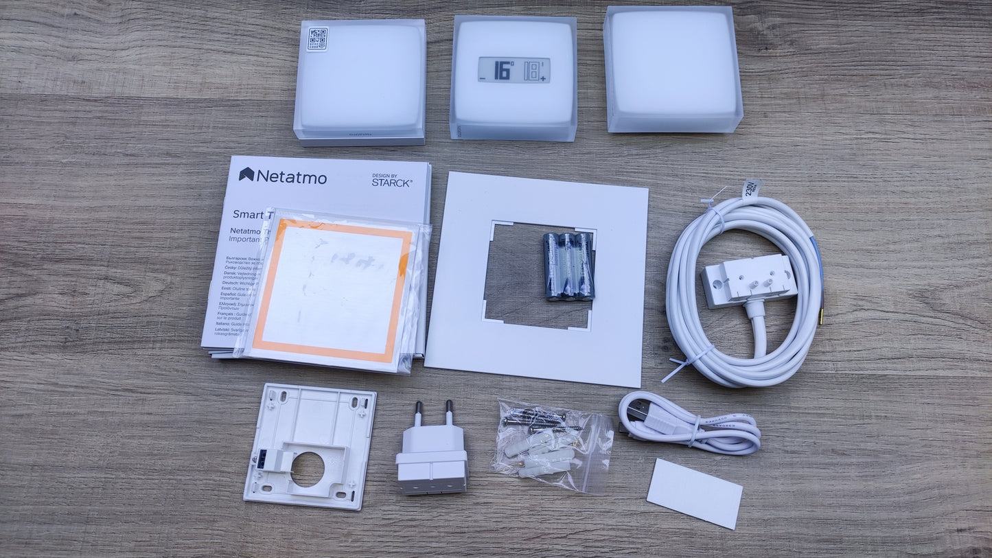 Netatmo Connected and Smart Thermostat for Single Boilers NTH01, I30927