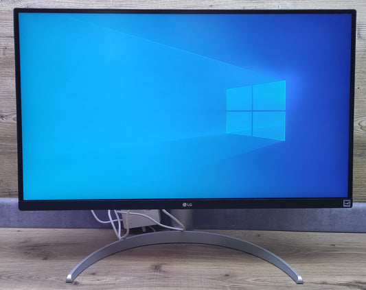 LG 27UP85NP-W 4K Monitor 27" UHD 3840x2160 IPS HDR HDMI DP USB-C AMD FreeSync 