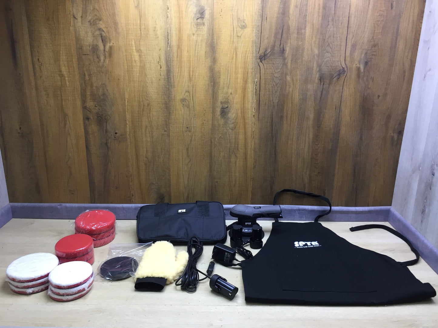 SPTA LD601EU Akku-Poliermaschine 12V Akkus Set I34264