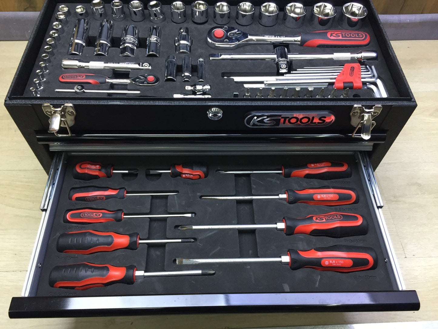 KS Tools 918.0200 Universal-Werkzeug-Satz, 97-tlg., I33864