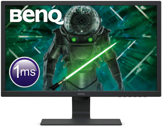 BenQ GL2480 Gaming Monitor 24" FHD 1920x1080 VGA HDMI DVI 75Hz 1ms black 