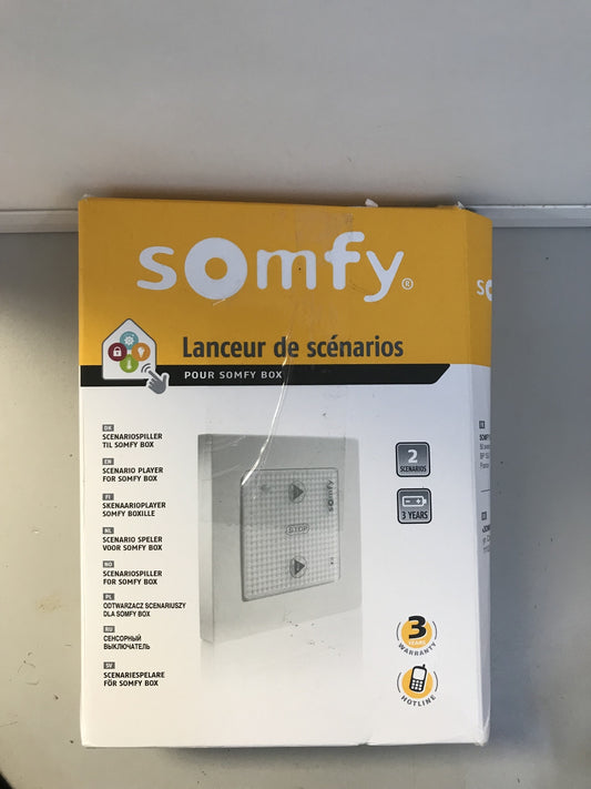 Somfy 2401221 Scenario Player for TaHoma Switch wireless wall switch, I32780 