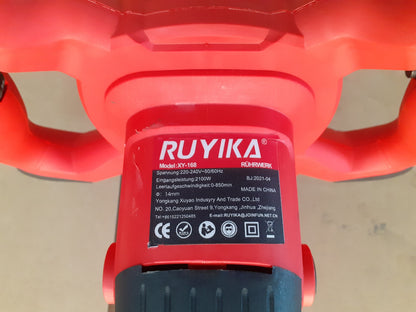 RUYIKA XY-168 Mörtelrührer 2100W, 6 Variable Geschwindigkeiten, I10471