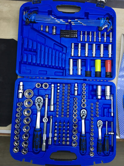 BGS 8820 Steckschlüssel-Satz 203-tlg., Wellenprofil 1/4" / 3/8" / 1/2", I34298