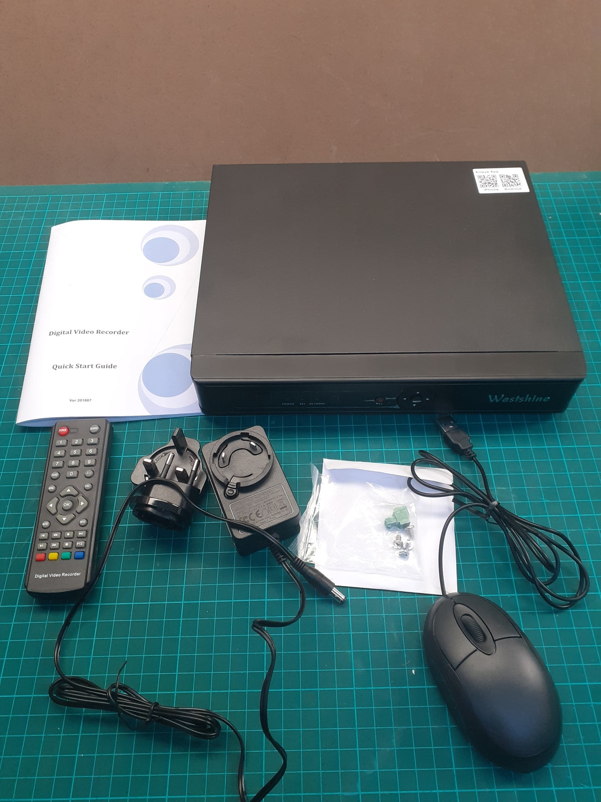 Westshine DVR 16 Kanal 1080N, H.265 CCTV Netzwerk DVR NVR, I03538