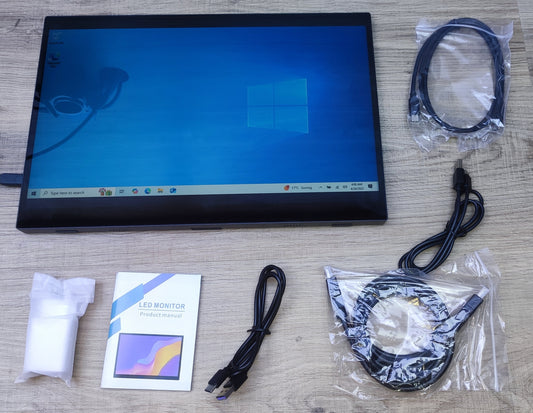 Tragbarer Touchscreen Monitor 16" (HD160) FHD 1920x1200 IPS HDR HDMI USB-C VESA