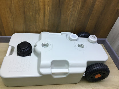 SereneLife Campingwaschbecken SLCASN25, Weiß, 30L, I30133