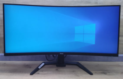 iiyama G-Master GB3467WQSU-B5 Red Eagle Gaming Monitor 34" 3440x1440 165Hz 0.4ms