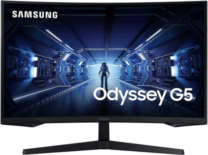 Samsung Odyssey G5 C32G53TQWR Gaming Monitor 31.5" WQHD 2560x1440 FreeSync 144Hz