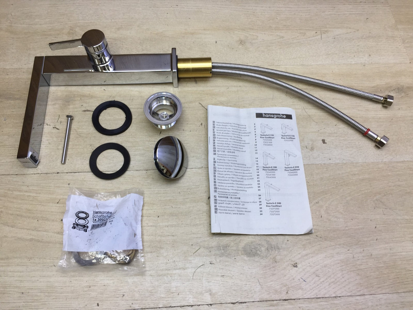 hansgrohe Tecturis E Waschtischarmatur 73060000, Wasserhahn, I33248