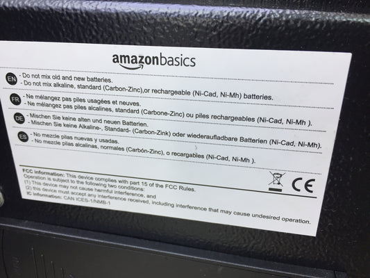 AmazonBasics Tresor 14 l, Schwarz, I17926