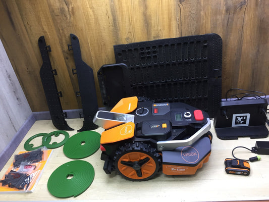 WORX Landroid Vision M600 Mähroboter WR206E.1 für Gärten bis 600m² I33585