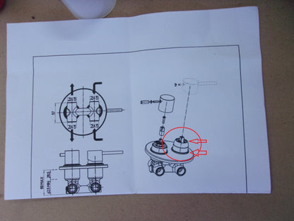 Paini Mischbatterie Dusche Chrom Serie Smart, I03544