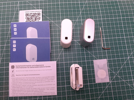 Homematic IP Smart Home Türschlosssensor 155475A0, 3V, weiß oder silber, I13557