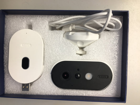 ABUS WLAN PPIC90520 Überwachungskamera mit Basisstation, I11387