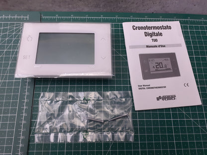 VEMER TUO Wandthermostat VE771600, weiß, wöchentliche Programmierung, I17101