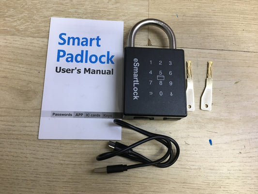 Dhiedas Smart Zahlenschloss Vorhängeschloss, Wetterfest, I32945