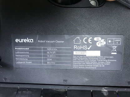 EUREKA NER E10s vacuum/mop robot with bagless vacuum station, I28979