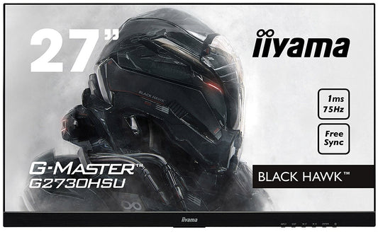 iiyama G-MASTER Black Hawk G2730HSU-B1 Gaming Monitor 27" 1920x1080 AMD FreeSync