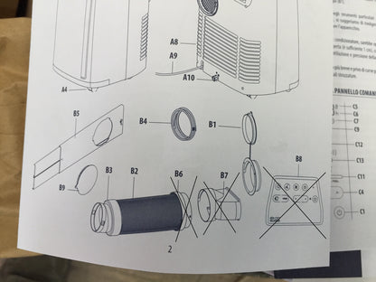 DeLonghi Pinguino PAC EL98 Ecoreal Feel Mobiles Klimagerät EEK: A 2,7kW I26728