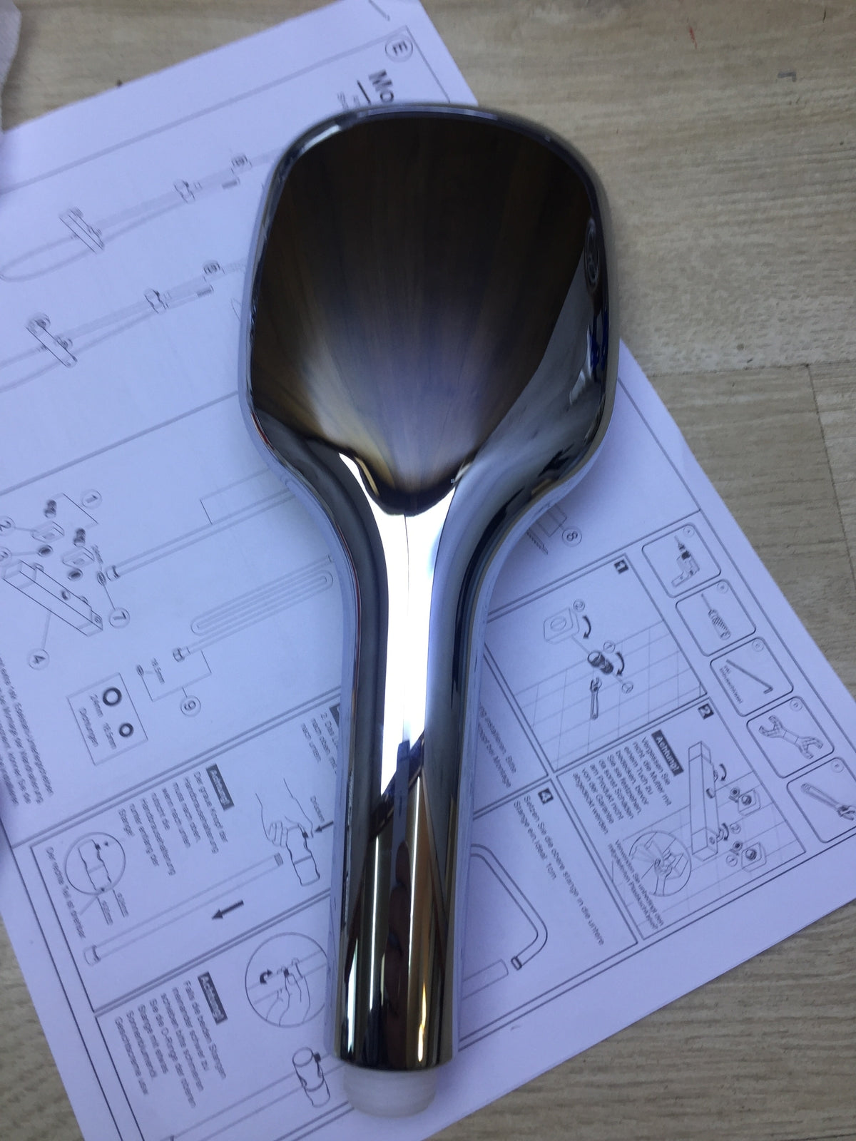 JOHO Thermos E3030 Duschset ohne Thermostat Duschsystem  (Eckig 30x30cm), I31878