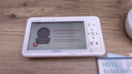 Babysense HDS2 Babyphone mit Kamera, 5 Zoll 720P HD, I33853