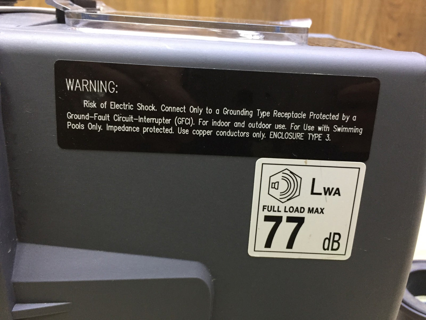 Gre VSG75 Poolpumpe für Pools mit einem Volumen bis zu 65 m³, I33671