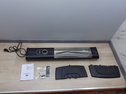 ICQN IC2500.R Stand Heizstrahler 2300 W, 4 Heizstufen mit Fernbedienung, I18313