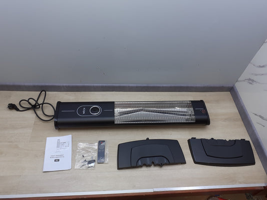 ICQN IC2500.R Stand Heizstrahler 2300 W, 4 Heizstufen mit Fernbedienung, I18313