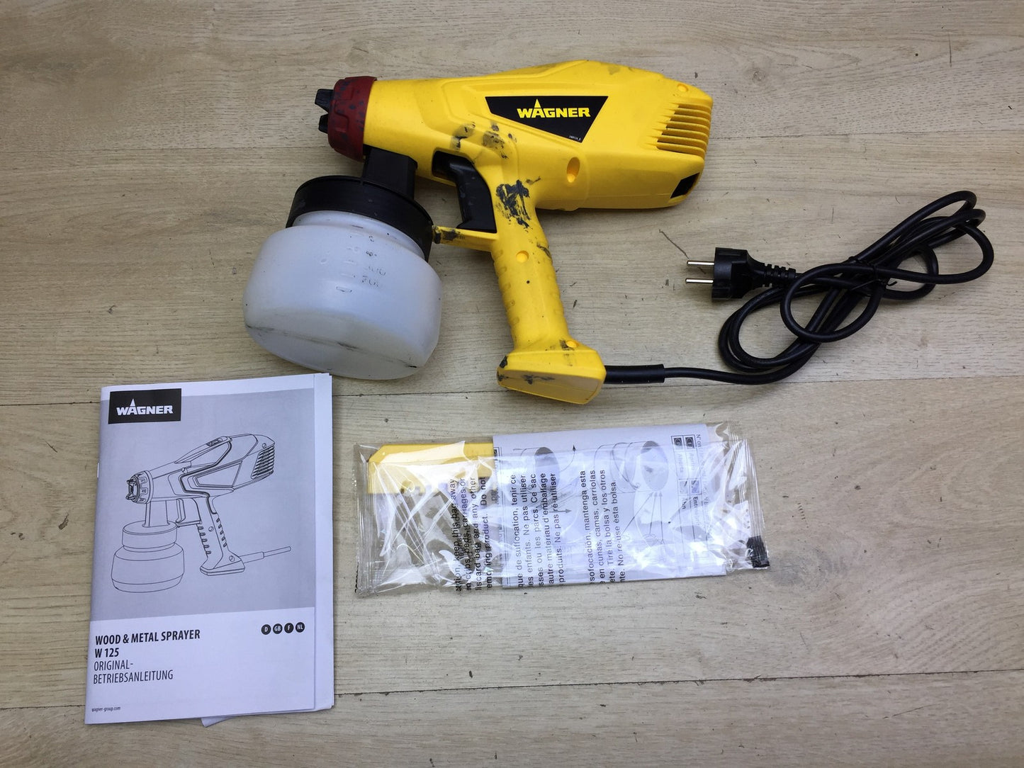 WAGNER Farbsprühsystem W125 für Lacke, Lasuren, Wood&Metal Sprayer, I33529