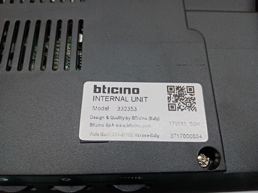 Bticino 317013 Video-Türsprechanlage Spiegel-Design, V04507