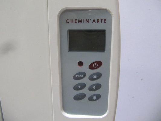 Chemin 'Arte 145 radiator, ceramic, 1500 W, white, I02144