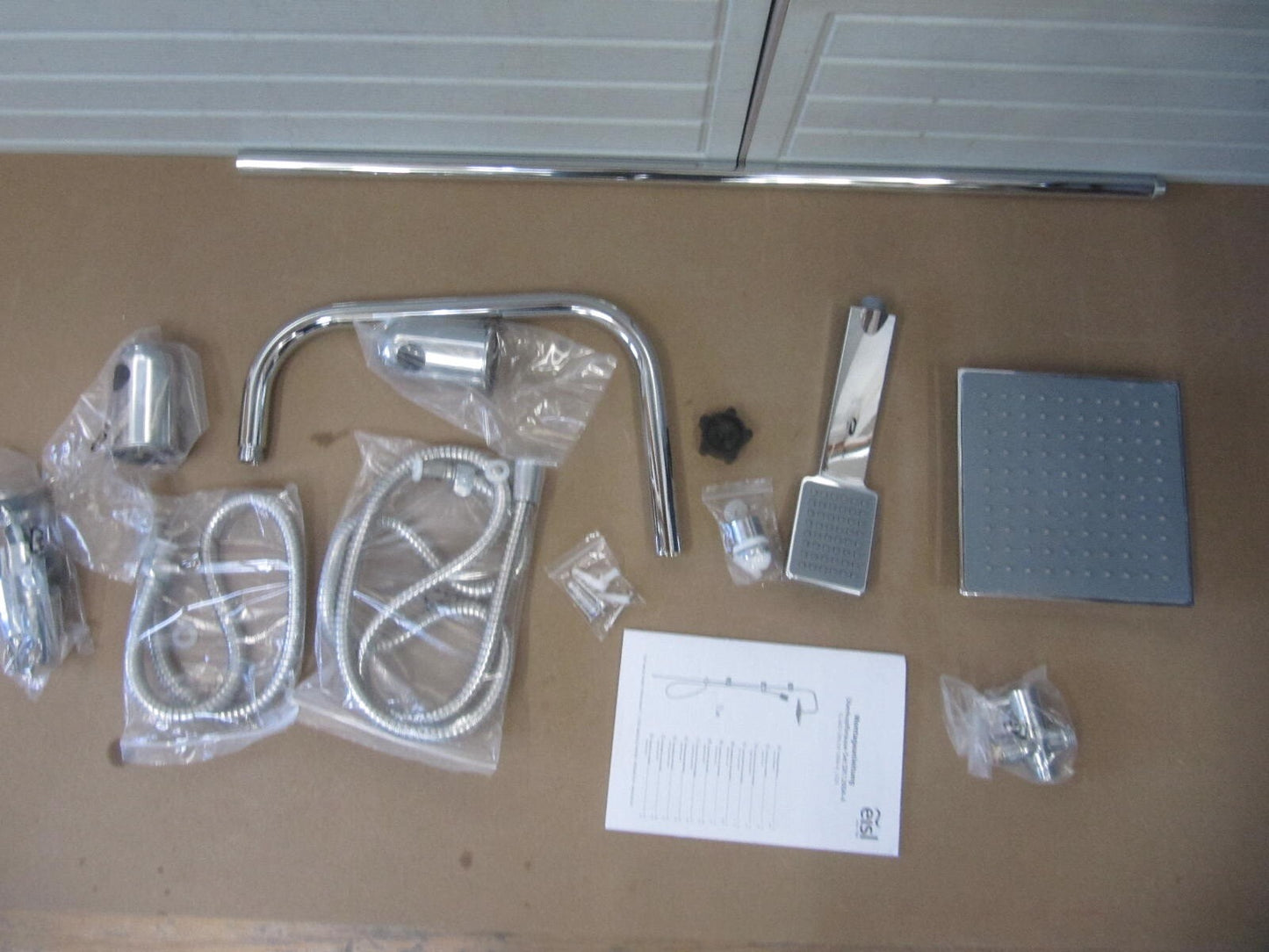 EISL DX12004-A Duschsäule Easy Energy Wandhalterung, I01010